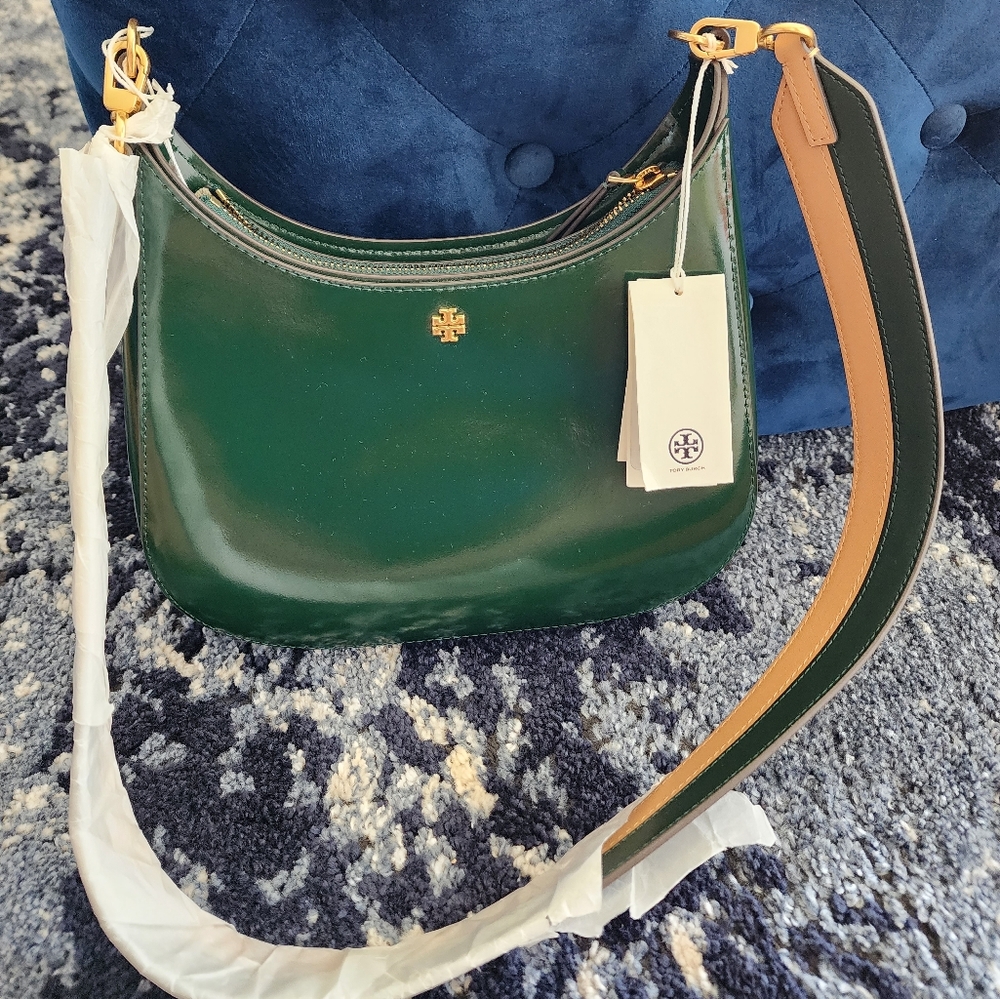 NWT Tory Burch Emerson Patent Leather Shoulder Bag